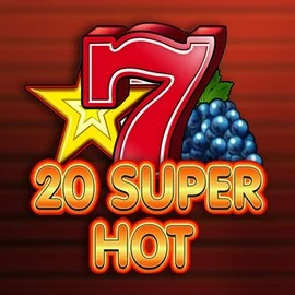 20 Super Hot logo by Amusnet Interactive at Spinjo Casino