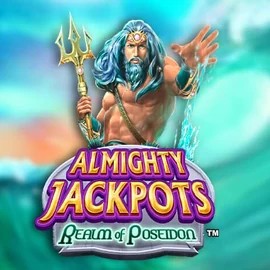 Enjoy Almighty Jackpots – Realm of Poseidon by Novomatic – logo hosted on spinjocasino.eu