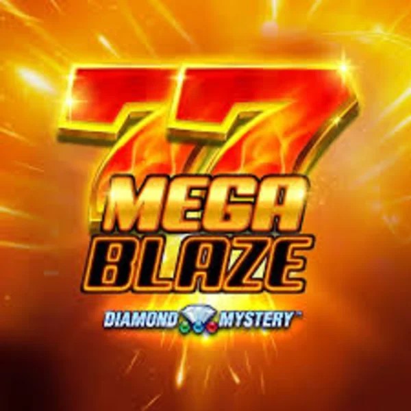 Diamond Mystery Mega Blaze logo by Greentube at Spinjo Casino