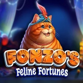 Slots logo of Fonzos Feline Fortunes from Pragmatic Play at Spinjo Casino