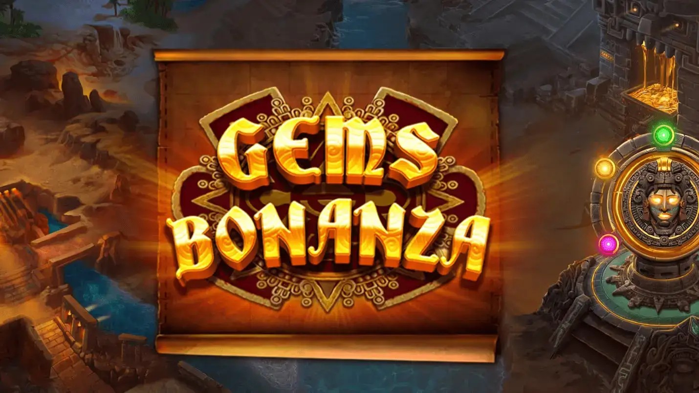 Gems Bonanza game by Pragmatic Play – logo hosted on Spinjo Casino