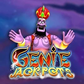 Genie Jackpots casino game by Blueprint Gaming – featured logo at Spinjo Casino