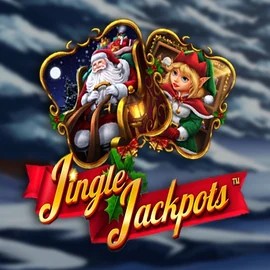 Jingle Jackpots slot visual from Dragon Gaming available on spinjocasino.eu