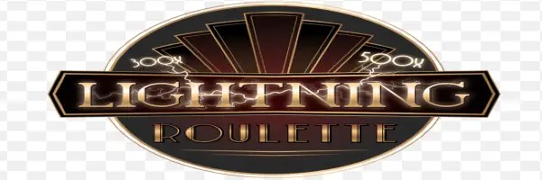 Lightning Roulette logo by Evolution at Spinjo Casino