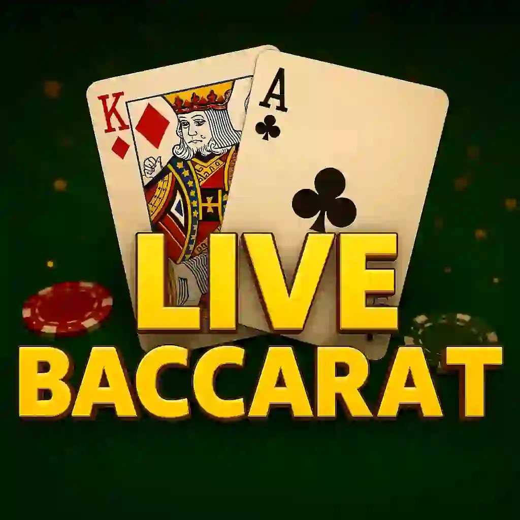 Play the Live Baccarat slot by Evolution on Spinjo Casino