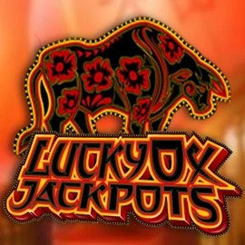 Try Lucky Ox Jackpots slot by Rival on spinjocasino.eu – logo image