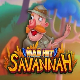 Mad Hit Savannah casino game by RubyPlay – featured logo at Spinjo Casino