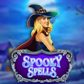 Spooky Spells slot icon by Novomatic, available at Spinjo Casino